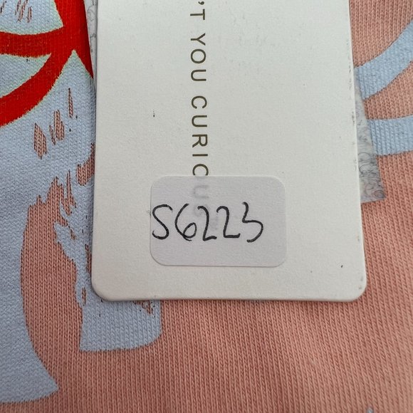 Peek Babies' Colorblock Wooly And Wild Mammoth Adventures Tee Coral 6-12M NWT - Picture 6 of 6